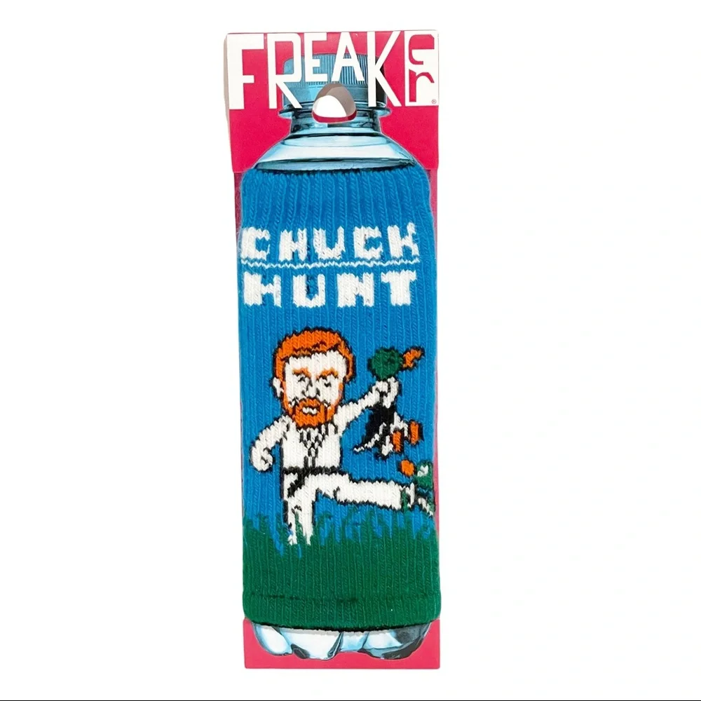 Chuck Norris Chuck Hunt Knit Drink Coozie Beer Cookout Beach New NWT
